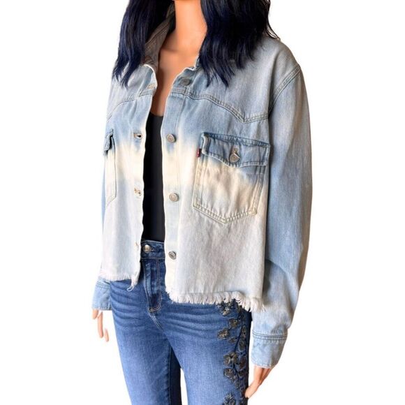 Levi’s Denim Trucker Jacket - Picture 3 of 5